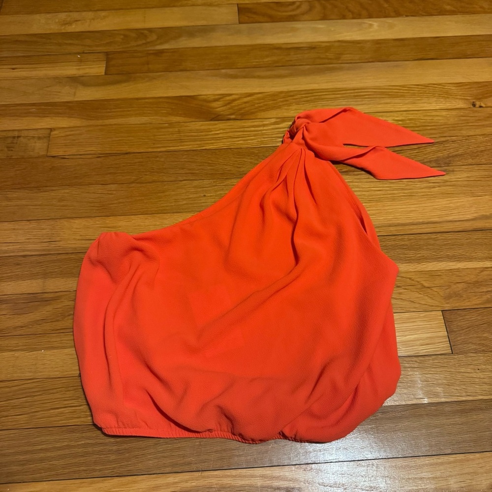 show me your mumu heyday one shoulder top bellini